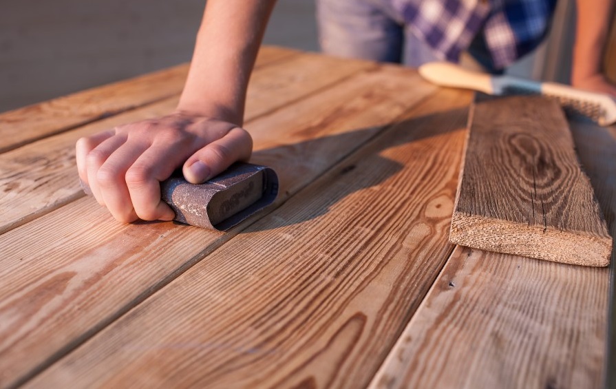 osmo broušení dřeva